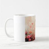 Affenpinscher mit Rose - Valentinstag Kaffeetasse (Links)