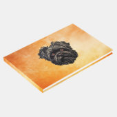 Affenpinscher Monkey Dog Affens Terrier Gästebuch (Ecke)
