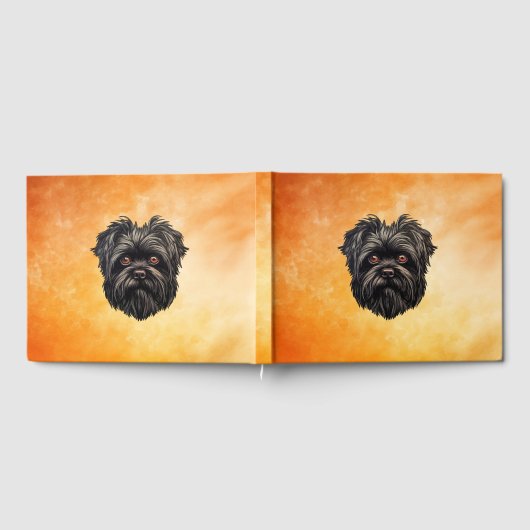 Affenpinscher Monkey Dog Affens Terrier Gästebuch (Voll)