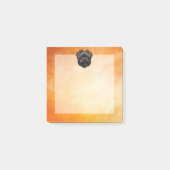 Affenpinscher Monkey Dog Affens Terrier Post-it Klebezettel (Vorderseite)