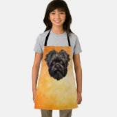 Affenpinscher Monkey Dog Affens Terrier Schürze (Insitu)