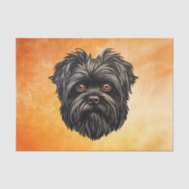 Affenpinscher Monkey Dog Affens Terrier Seidenpapier