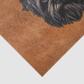 Affenpinscher Monkey Dog Affens Terrier Seidenpapier (Ausschnitt)