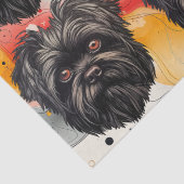 Affenpinscher Monkey Dog Affens Terrier Seidenpapier (Detail)
