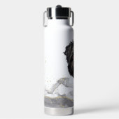 Affenpinscher Monkey Dog Affens Terrier Trinkflasche (Vorderseite)