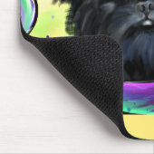 Affenpinscher Mousepad (Ecke)