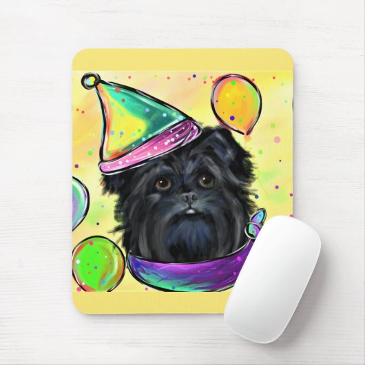 Affenpinscher Mousepad (Mit Mouse)