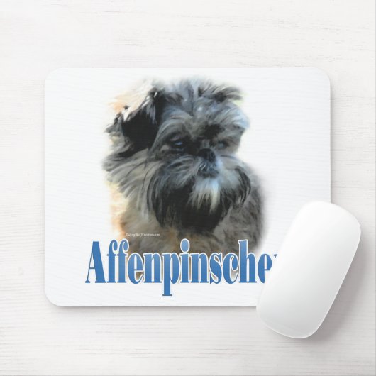 Affenpinscher Name Mousepad (Mit Mouse)