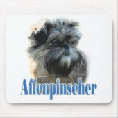Affenpinscher Name Mousepad (Vorne)