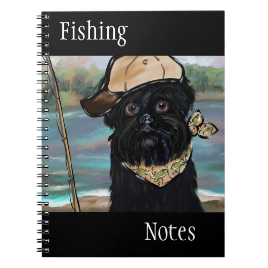 Affenpinscher Notizblock (Vorderseite)