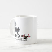 Affenpinscher Orte zum Gehen Kaffeetasse (Vorderseite Links)