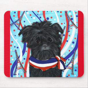 Affenpinscher Paris Mousepad