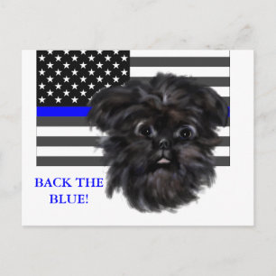 Affenpinscher Postkarte
