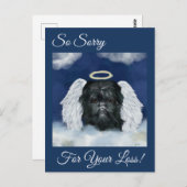 Affenpinscher Postkarte (Vorne/Hinten)