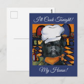 Affenpinscher Postkarte (Vorne/Hinten)