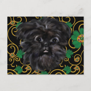 Affenpinscher Postkarte