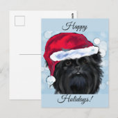 Affenpinscher Postkarte (Vorne/Hinten)