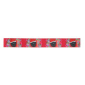 Affenpinscher Satinband (Vorderseite)