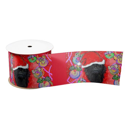 Affenpinscher Satinband (Spule)