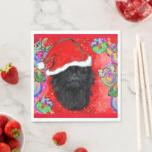 Affenpinscher Serviette (Beispiel)