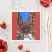 AFFENPINSCHER SERVIETTE (Beispiel)