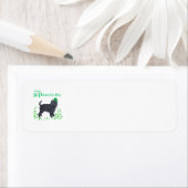 Affenpinscher St Patricks Day Address Labels (Insitu)