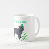 Affenpinscher St Patricks Day Kaffeetasse (VorderseiteRechts)