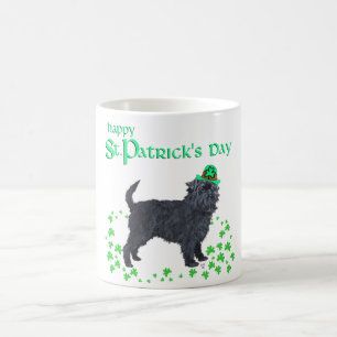 Affenpinscher St. Patrick's Day Kaffeetasse