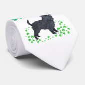 Affenpinscher St Patricks Day Krawatte (Gerollt)