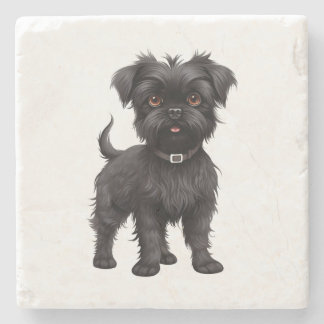 Affenpinscher Steinuntersetzer
