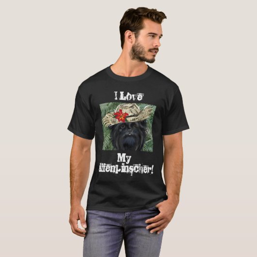 Affenpinscher T-Shirt (Vorne ganz)