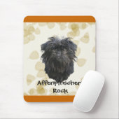 Affenpinscher TAN verlässt Motiff Mousepad (Mit Mouse)
