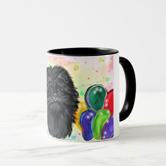 Affenpinscher Tasse (VorderseiteRechts)