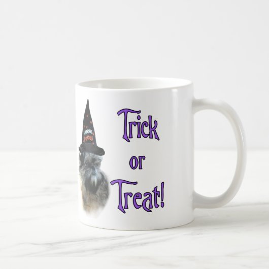 Affenpinscher Trick Kaffeetasse (Rechts)