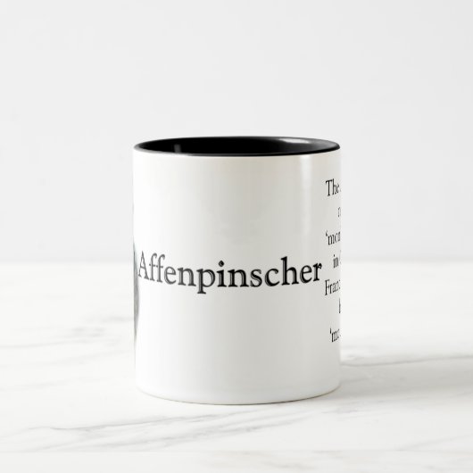 Affenpinscher Trivia Tasse (Mittel)