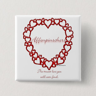 Affenpinscher True Love Button