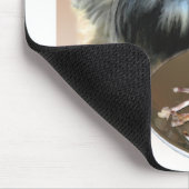 Affenpinscher Türkei Mousepad (Ecke)