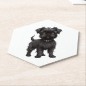 Affenpinscher Untersetzer (angewinkelt)