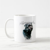 Affenpinscher Vater 2 Kaffeetasse (Links)