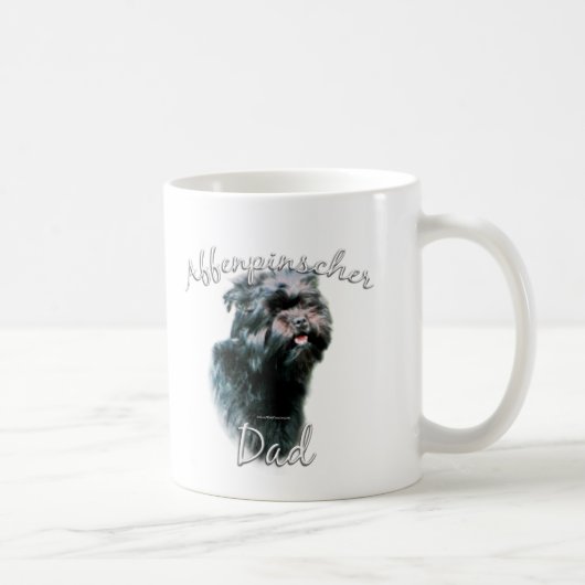 Affenpinscher Vater 2 Kaffeetasse (Rechts)