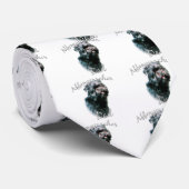 Affenpinscher Vater 2 Krawatte (Gerollt)