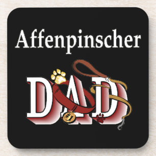 Affenpinscher Vater Untersetzer