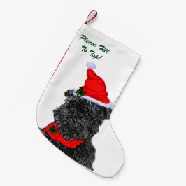 Affenpinscher Weihnachten Kleiner Weihnachtsstrumpf