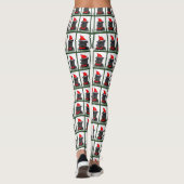 Affenpinscher Weihnachten Leggings (Rückseite)