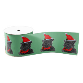 Affenpinscher Weihnachten Ripsband