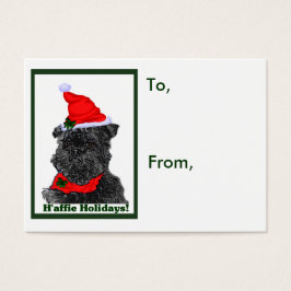 Affenpinscher Weihnachtsgeschenk Tags