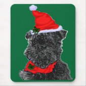 Affenpinscher Weihnachtsgeschenke Mousepad (Vorne)
