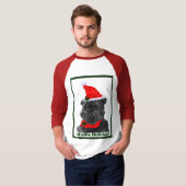 Affenpinscher Weihnachtsgeschenke T-Shirt (Vorne ganz)