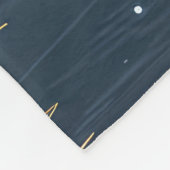 Affenpinscher Weihnachtsreise Fleecedecke (Ecke)