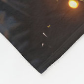 Affenpinscher Weihnachtsreise Fleecedecke (Ecke)